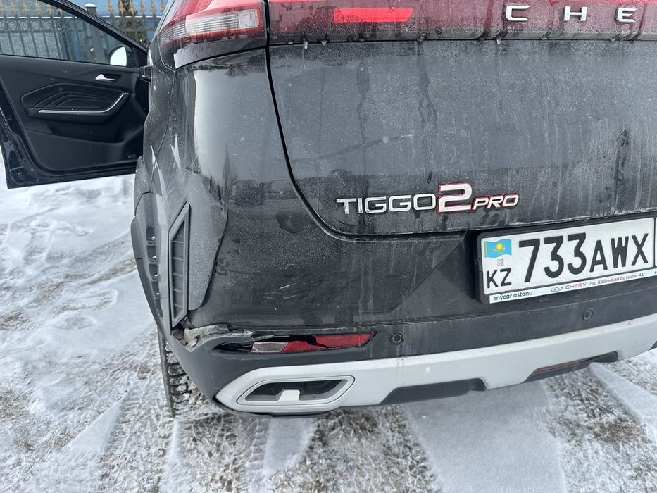 Задний бампер chery tiggo 2 pro/чери тигго 2 про