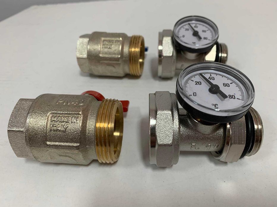 Комплект кранове за подово с термометър 1’’