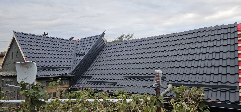 Constructie acoperis nou, reparatii acoperisuri, sisteme pluviale