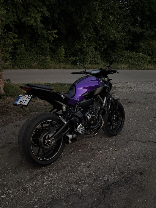 Yamaha mt07 2016 A2