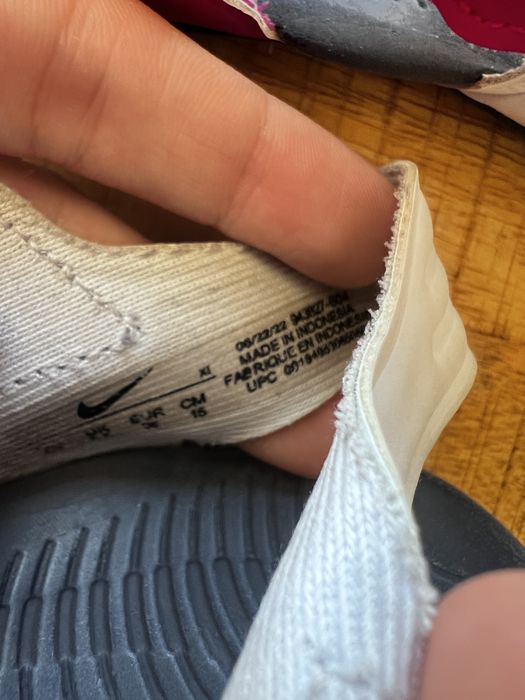 Детски сандали пантофи Nike 26