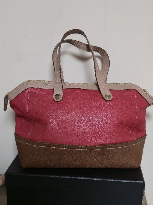 Furla оригинална дамска чанта от естествена кожа