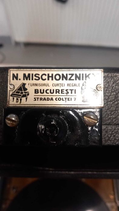 Patefon His Master's  Voice - Nathan Mischonzniky Coltei nr 7