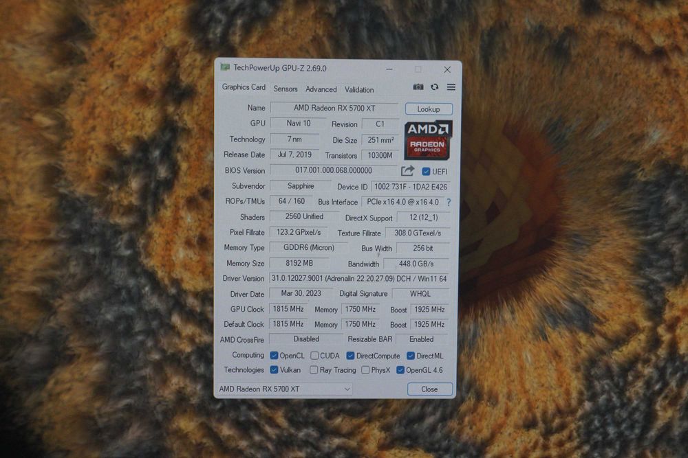 RX 5700 XT 8GB Sapphire Pulse AMD Radeon видеокарта GPU/ вкл. ДДС
