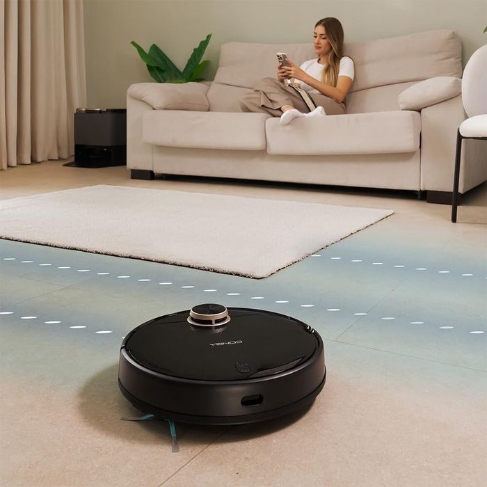 Роботизирана прахосмукачка Cecotec Conga Spin RevoluHome&Wash Laser