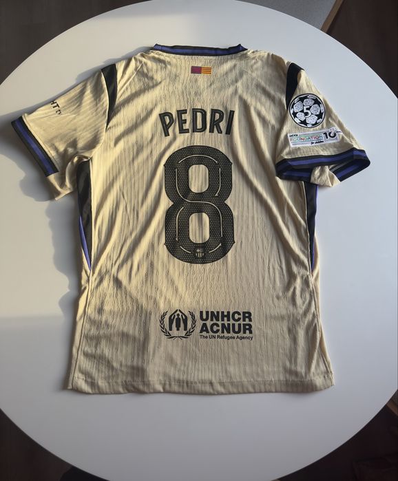 Barcelona Away/Deplasare Champions League 25-26 Pedri