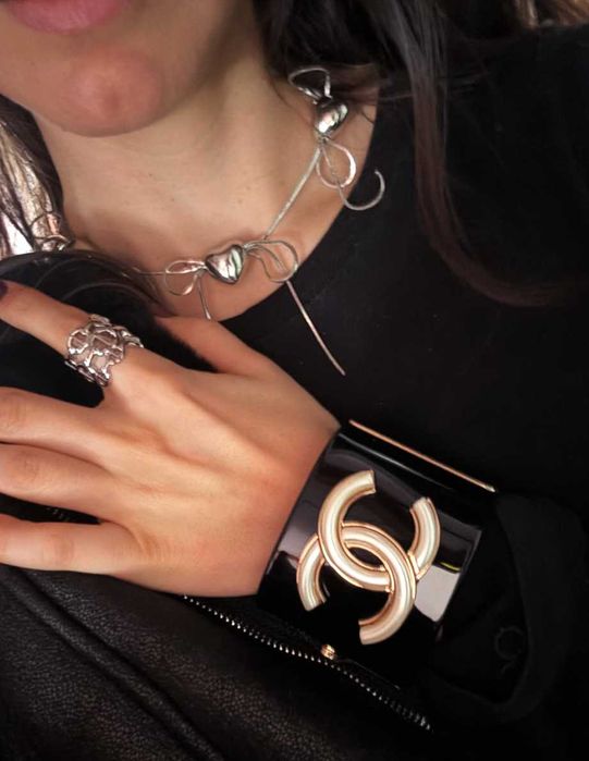 Висок клас колие, обеци, пръстен