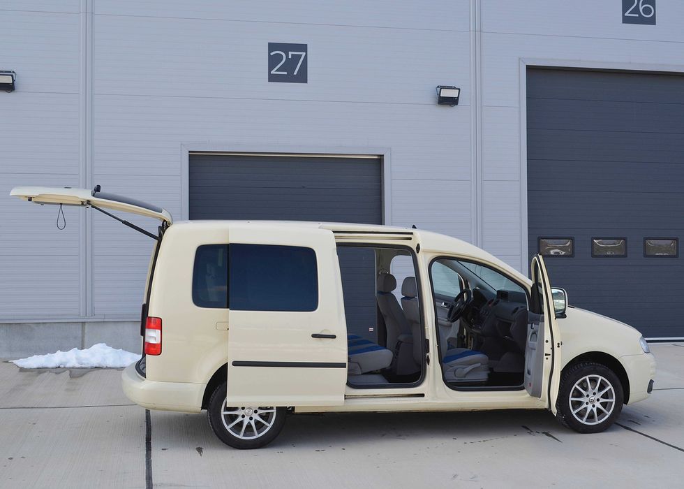VW Caddy MAXI Lung 7 Loc-uri 1.9tdi BLS Echipare Life 2 Usi Laterale