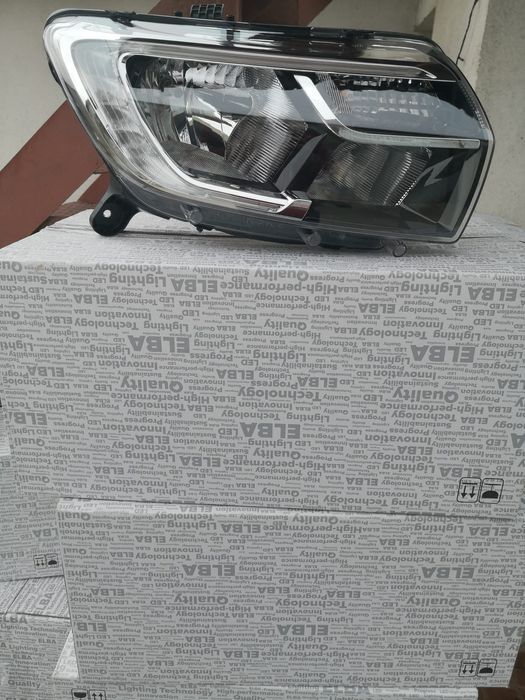 Faruri stânga cu led model de Rusia cu tub Logan, Sandero, Mcv 2017 -