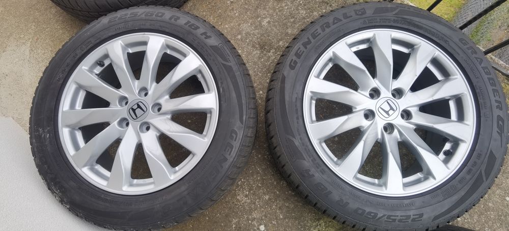 Оригинални джанти с гуми 5x114.3  18  за Honda cr - v