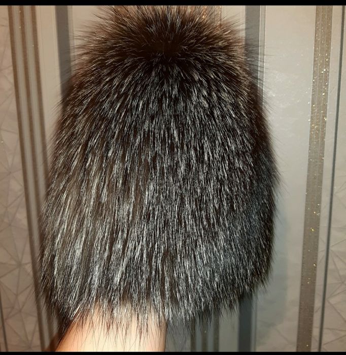 Шуба норковая, шапка