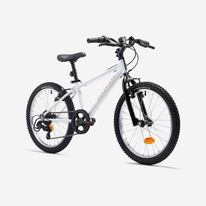 Bicicletă Mtb Explore 120 20" alb copii - produs resigilat Decathlon