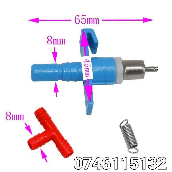Iepuri-Chinchila-Adapatori Automate Suzete Niplu-Corp Mare Solid - R9
