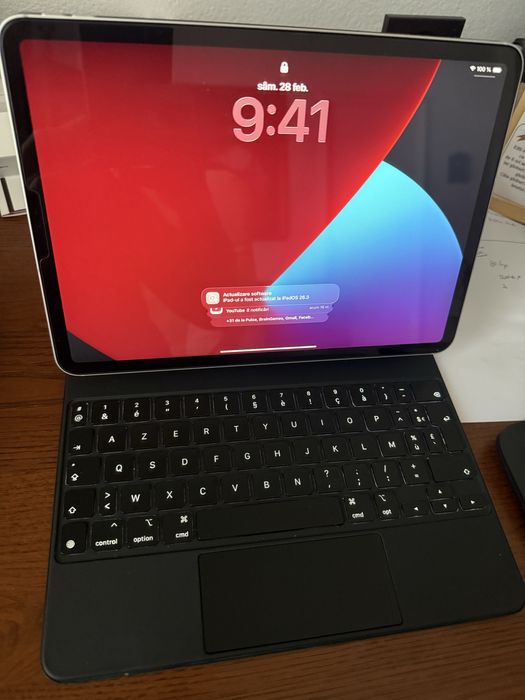 Ipad pro 11” 256GB + Magic Keyboard + Apple pencil 2 Impecabil FullBox