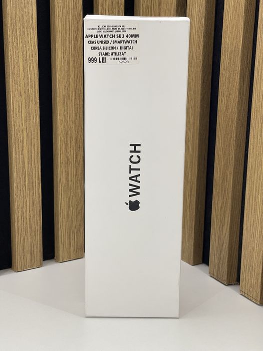 Apple Watch SE 3 40mm FullBox Unisex Garantie / Factura #60628