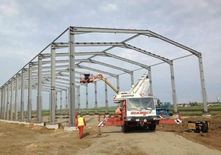 Vand hală metalică 10 X 10 X 3