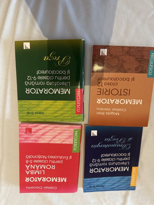 Carti scoala generala, liceu, admitere facultate