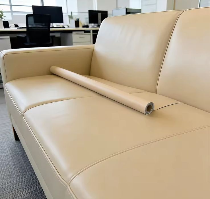 Rola Piele Alba , Piele Neagra, Piele Bej Autoadeziva , Piele Ecologica 75x250cm
