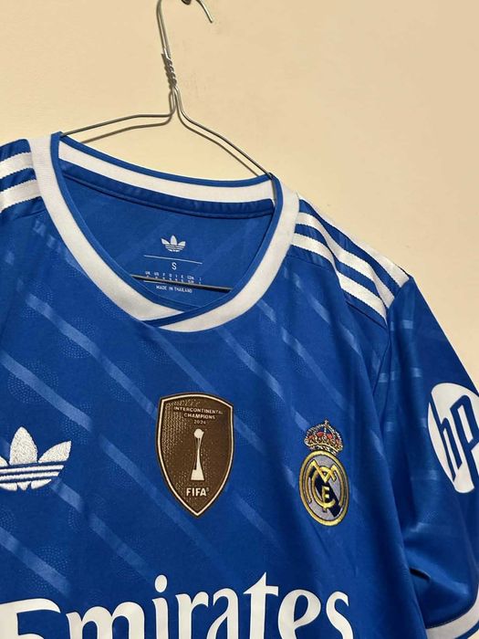 Тениска на Real Madrid с Mbappe и баджове на Шампионска Лига! - НОВА!