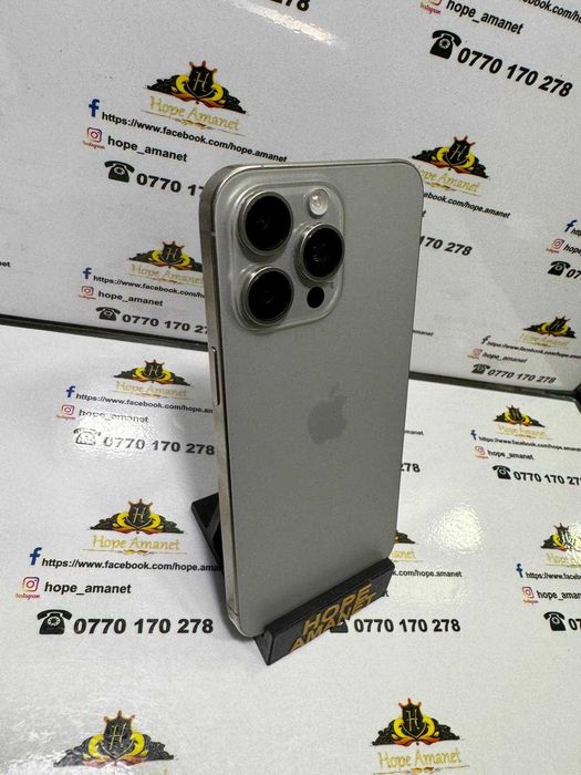 Hope Amanet P13 / iPhone 15 Pro Max /Natural Titanium / 256 GB