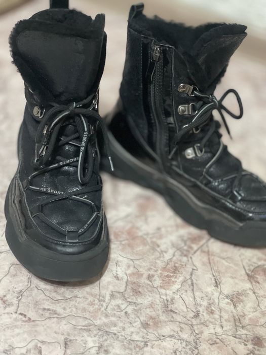 Подростковые сапоги