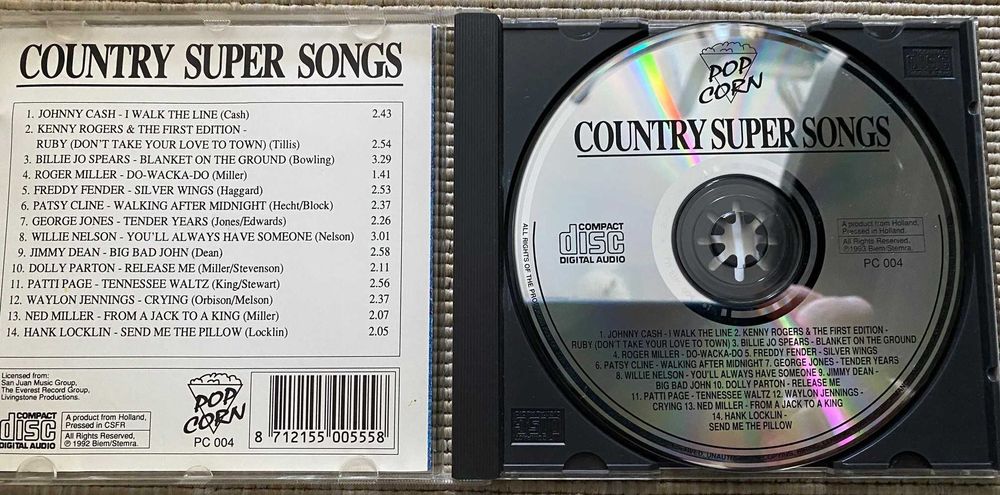 CD Country Super Songs