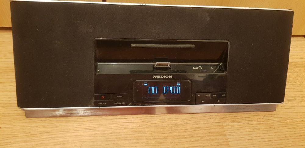 Medion dockin ,conectare:usb,sd,ipod
