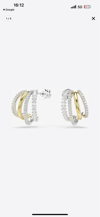 Обеци на Swarovski