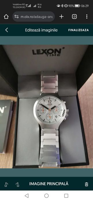 Ceas Lexon Spring Discover by Pierre Garner NOU