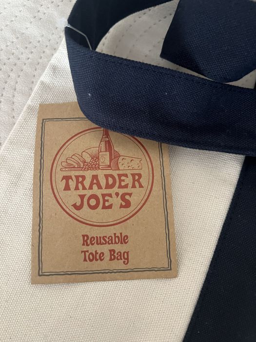 Sacosa/Tote bag Trader Joe”S noi cu eticheta