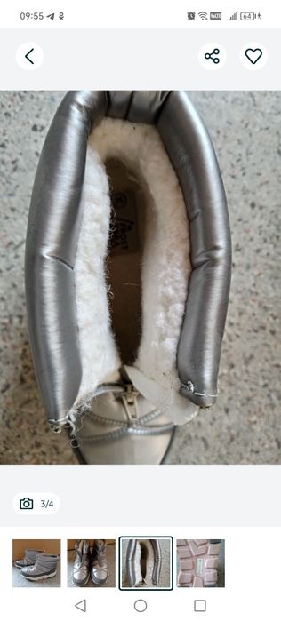 Сапоги для девочки