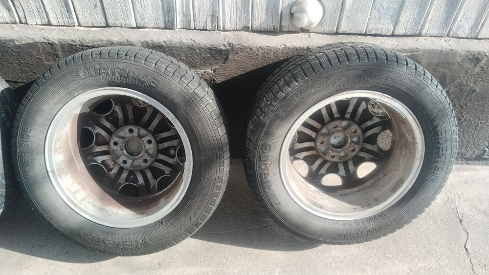 Диски на Ауди,с летней резиной,