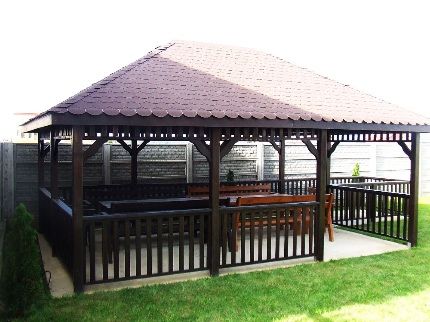 Foisoare terase din lemn la comanda