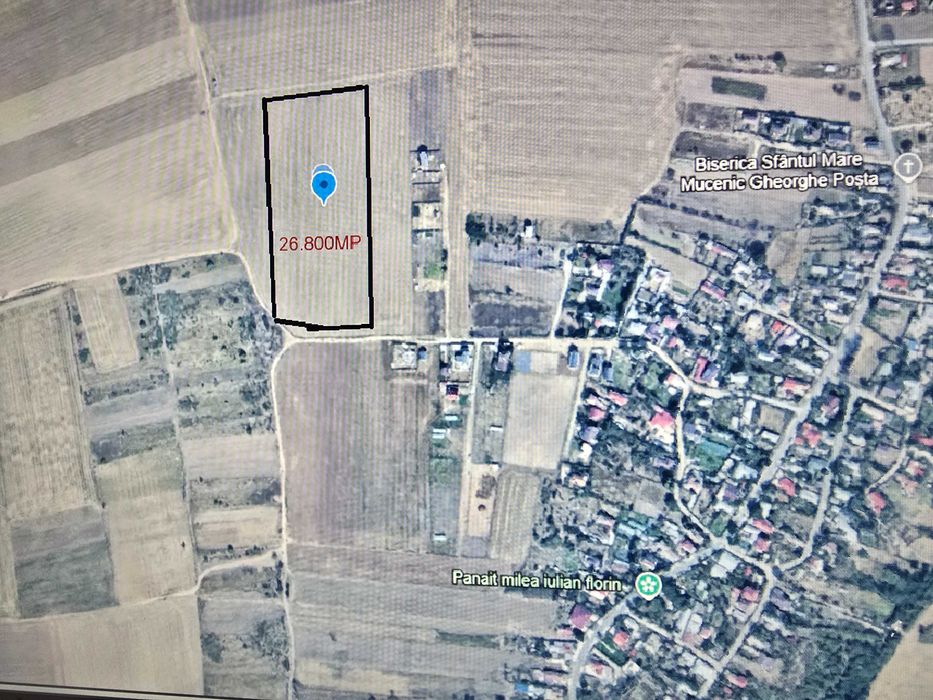 Teren intravilan 26.800 mp – Poșta, Cernica, Ilfov – ideal dezvoltare
