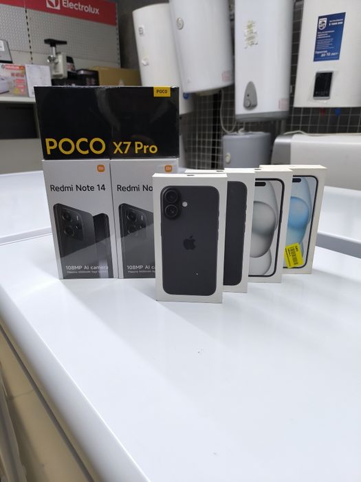 Samsung iPhone Oppo Xiaomi Redmi Poco