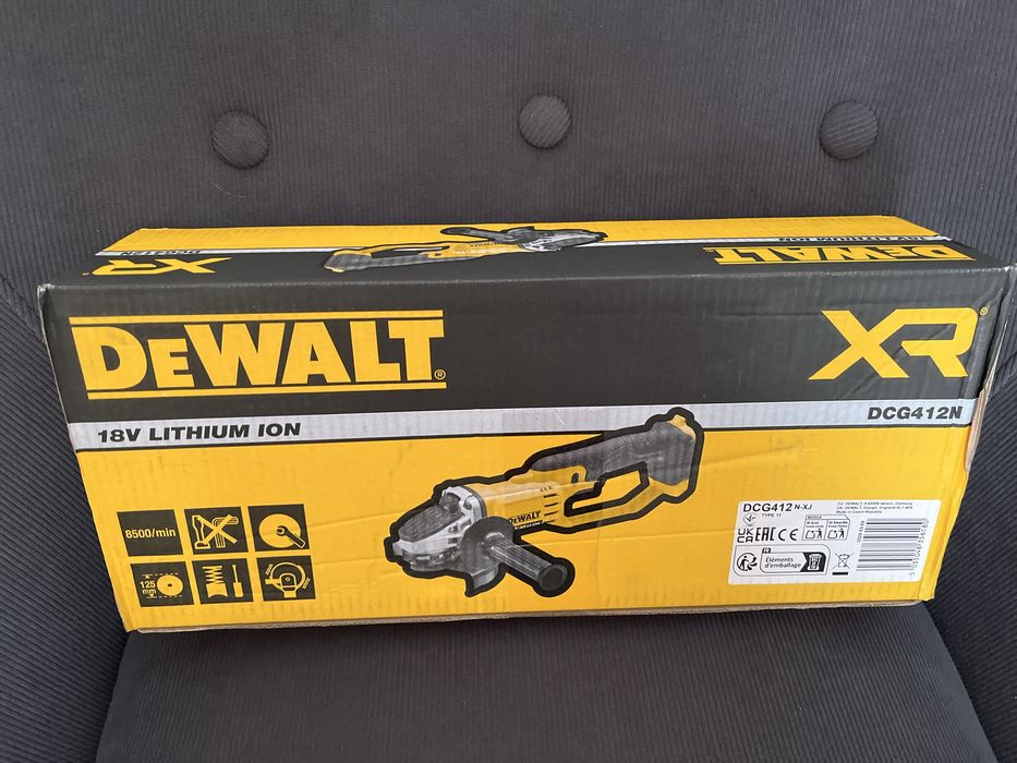 DCG412 (corp-flex ca DCG405 cu protectie mana) nou, orig.DeWALT-Cehia.