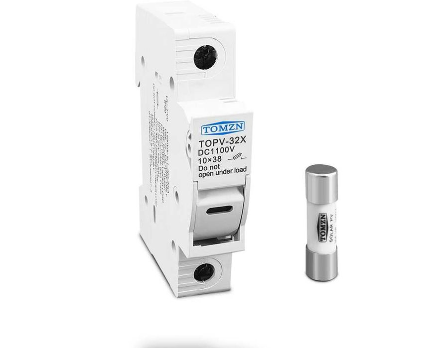 Soclu siguranta fuzibila fara LED  1000VDC, 32A, 1P, 10x38mm