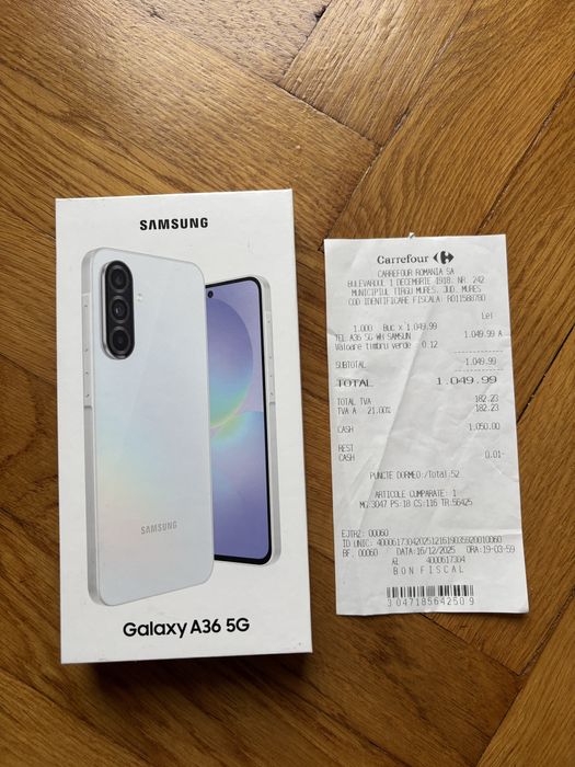 Samsung Galaxy A36 de 128 Gb Dual 5G White