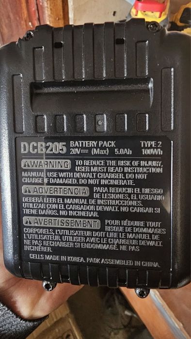 Аккумулятор Dewalt