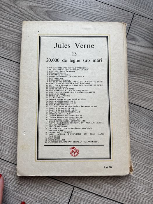 20.000 de leghe sub mari Jules Verne