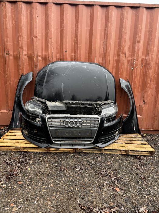 Fata completa bot audi a4 b8 bara fata trager capota motor aripi far