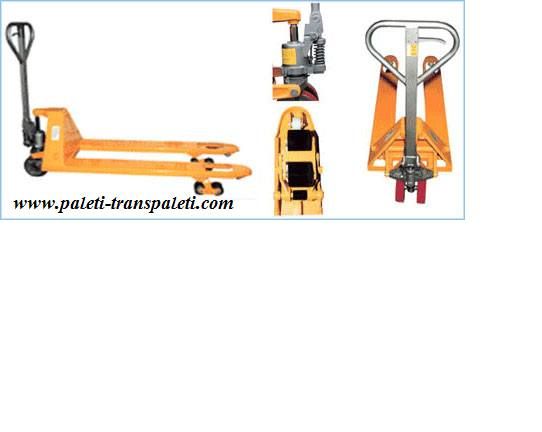 Transpalet manual hidraulic de 2 tone roti duble