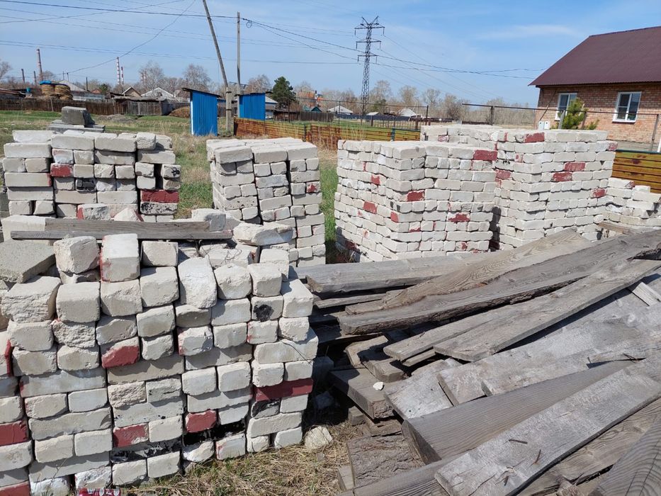 Селикатный кирпич б/у