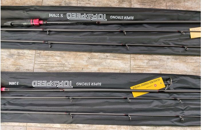 Въдица Guangwei Topspeed super strong 2.40м и 2.70м с два върха
