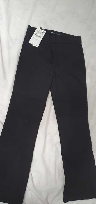 Pantaloni negri dama zara