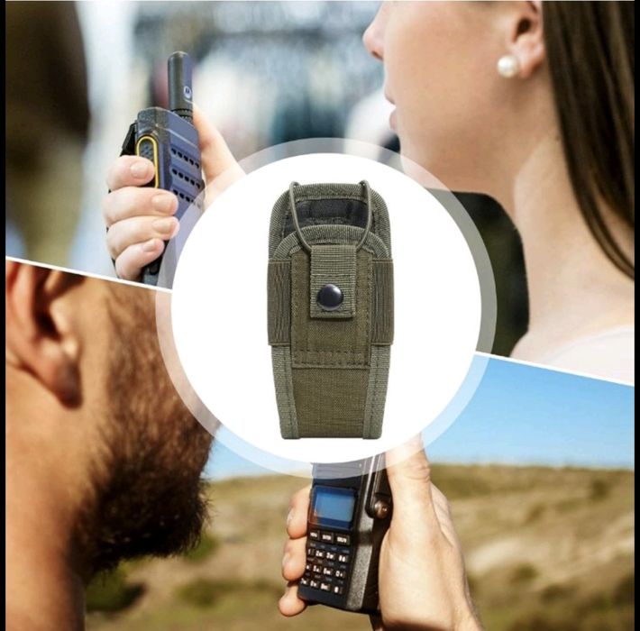 Тактически калъф за радиостанция – MOLLE, зелен
