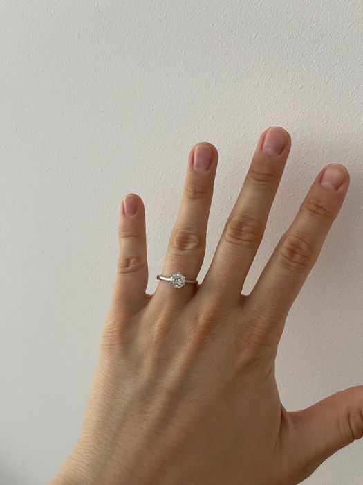 Inel de argint 925 cu cerconiu mărimea 18