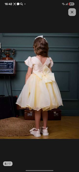 Нарядное платье для девочек
