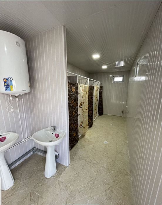 Домики из контейнеров охранная будка туалет и душевые