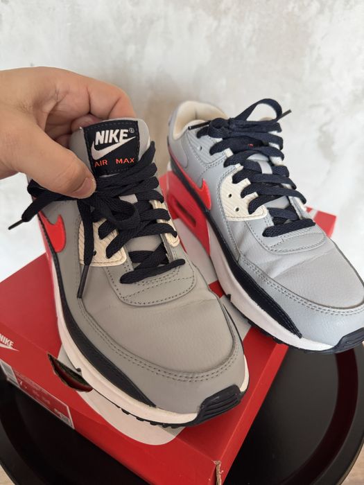 Маратонки Air Max 90 LTR (GS) LT SMOKE GREY